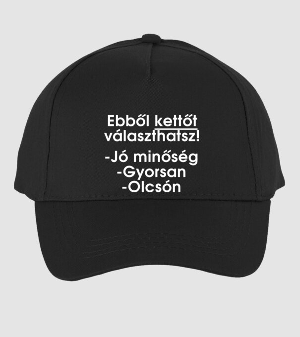  minta fekete pólón