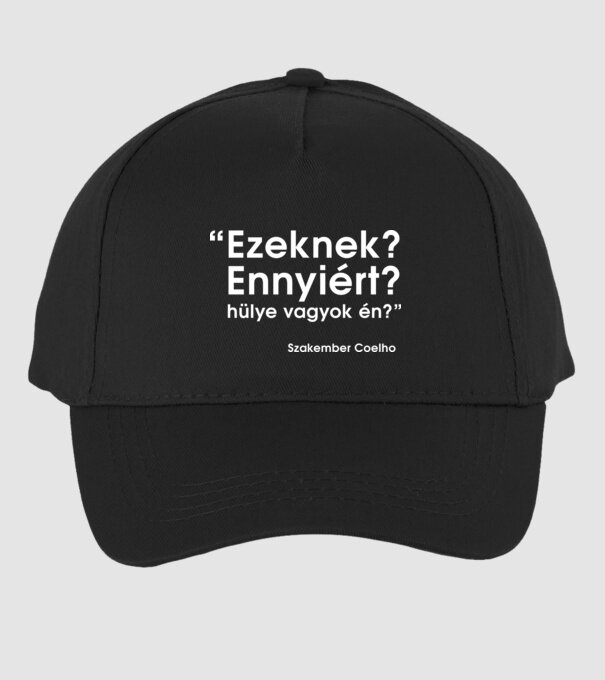  minta fekete pólón