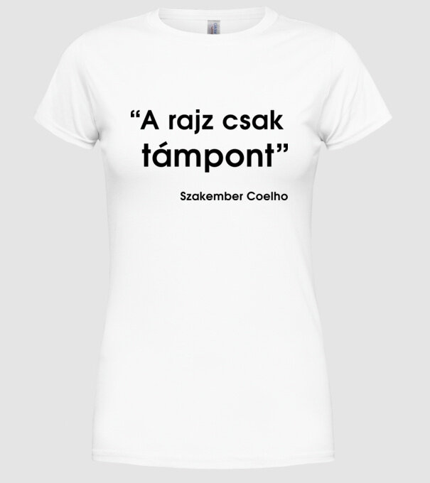  minta fehér pólón