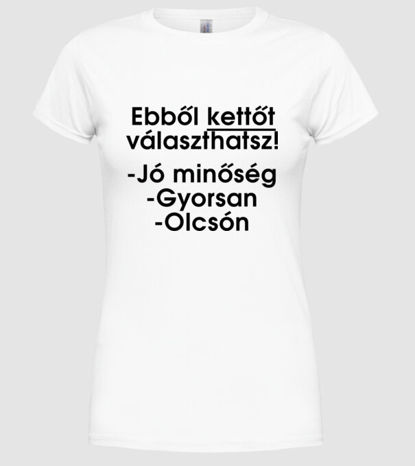  minta fehér pólón