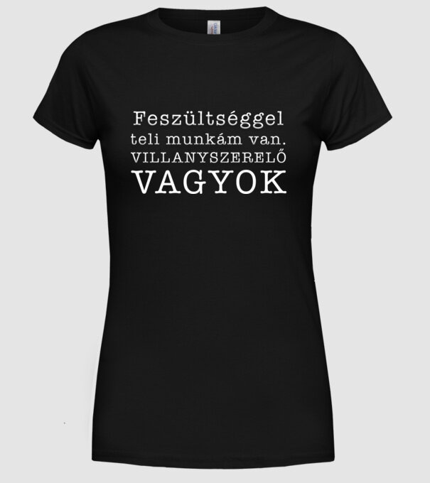  minta fekete pólón