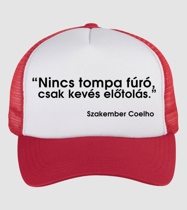  minta fehér/piros pólón