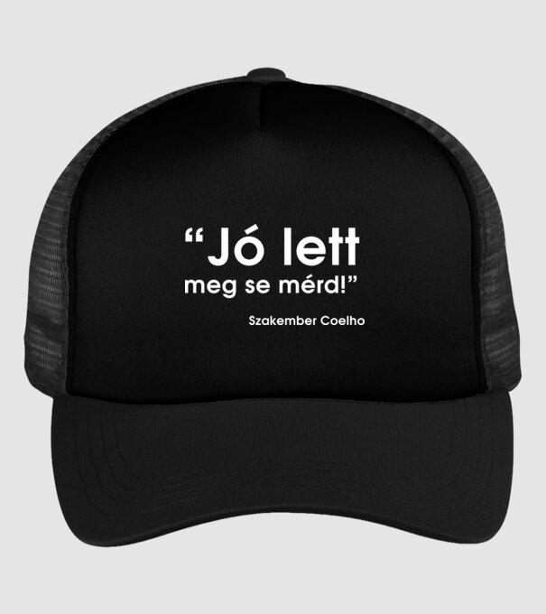  minta fekete pólón