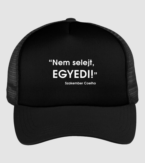  minta fekete pólón