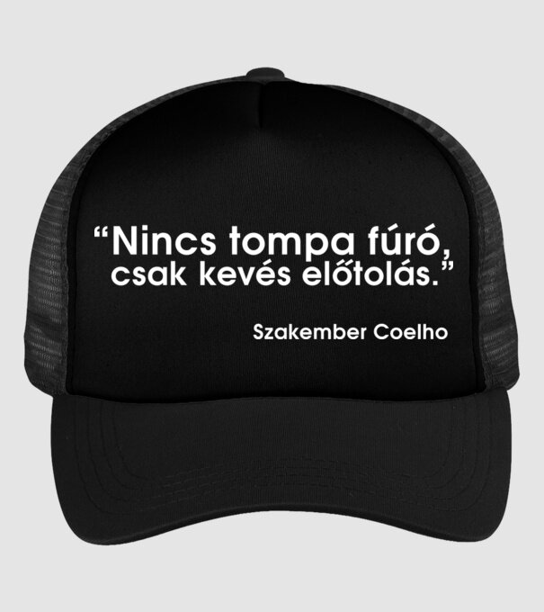  minta fekete pólón