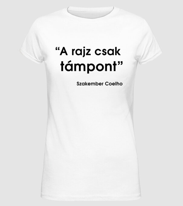  minta fehér pólón