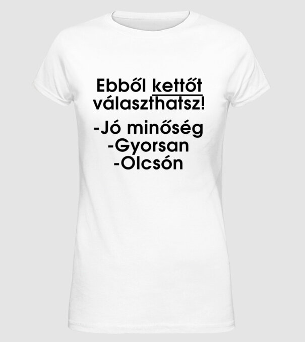  minta fehér pólón
