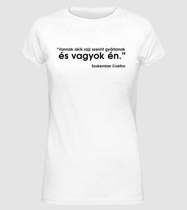  minta fehér pólón