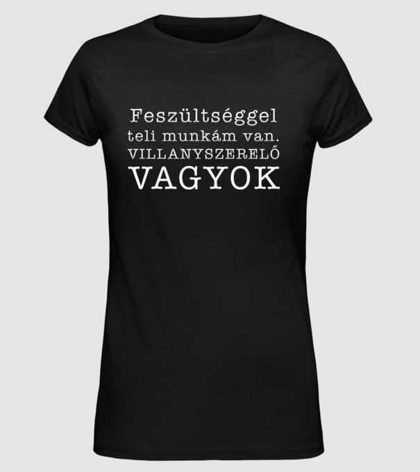  minta fekete pólón