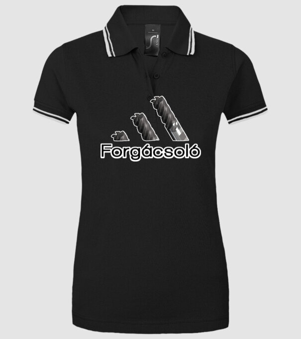  minta fekete pólón