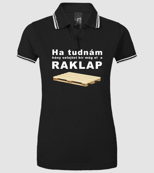  minta fekete pólón