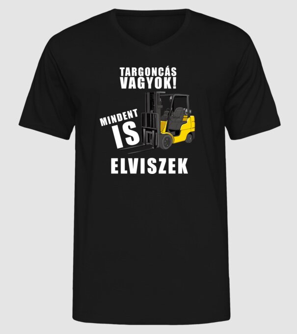  minta fekete pólón