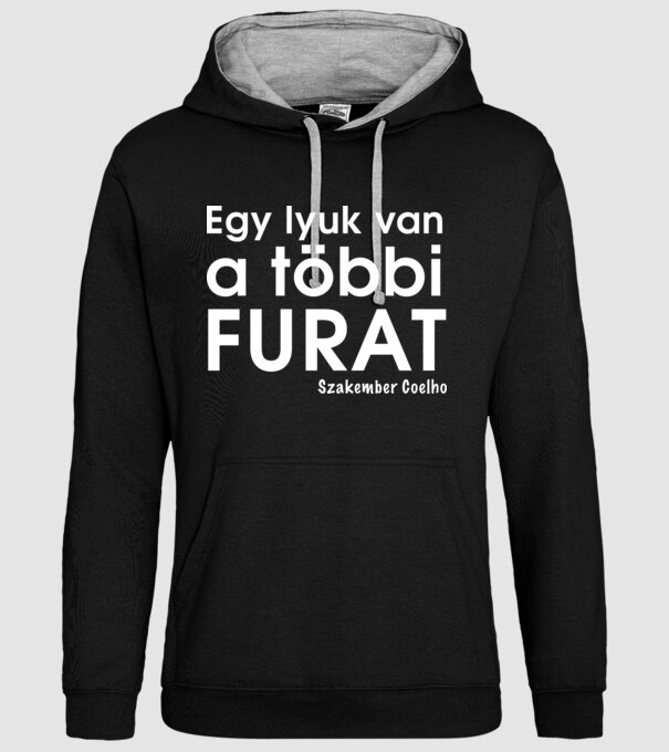  minta fekete pólón