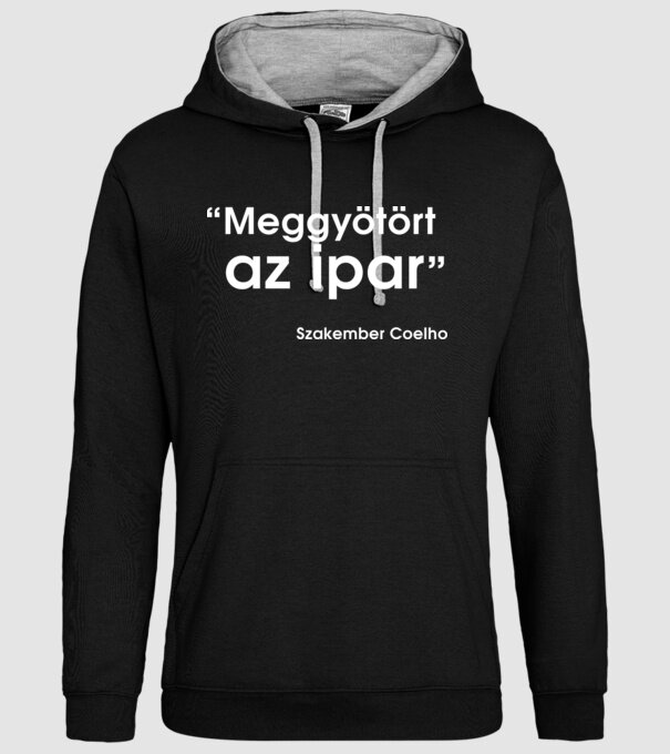  minta fekete pólón