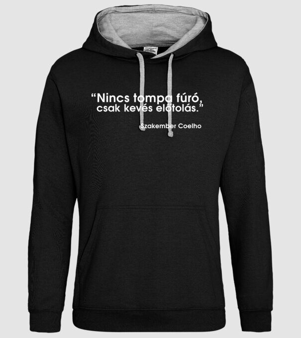  minta fekete pólón