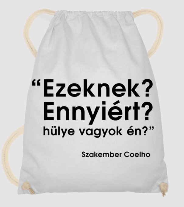  minta fehér pólón