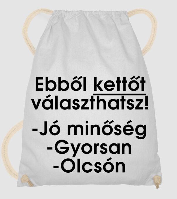  minta fehér pólón