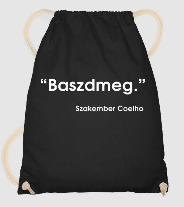  minta fekete pólón