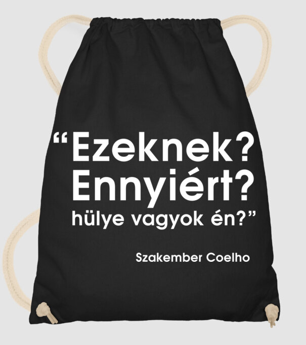  minta fekete pólón
