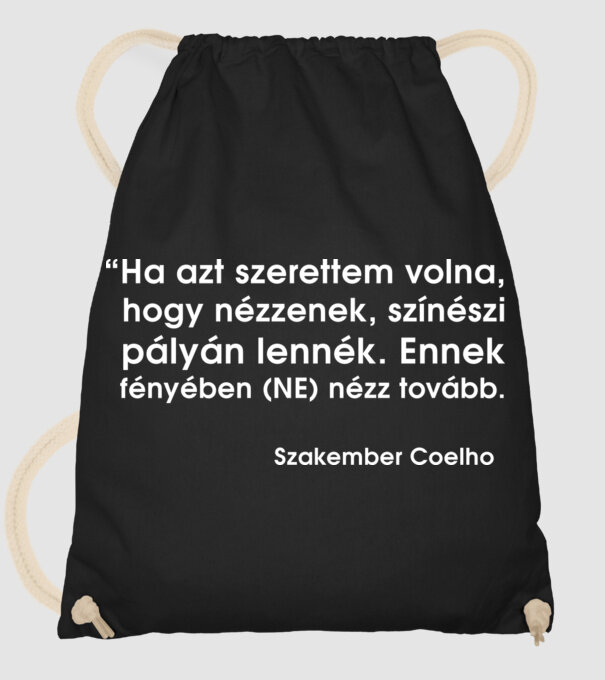  minta fekete pólón