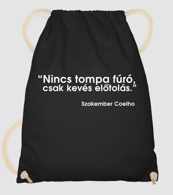  minta fekete pólón