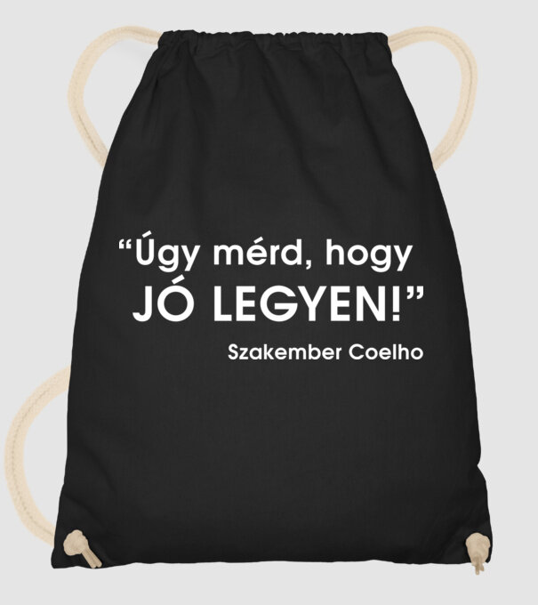  minta fekete pólón
