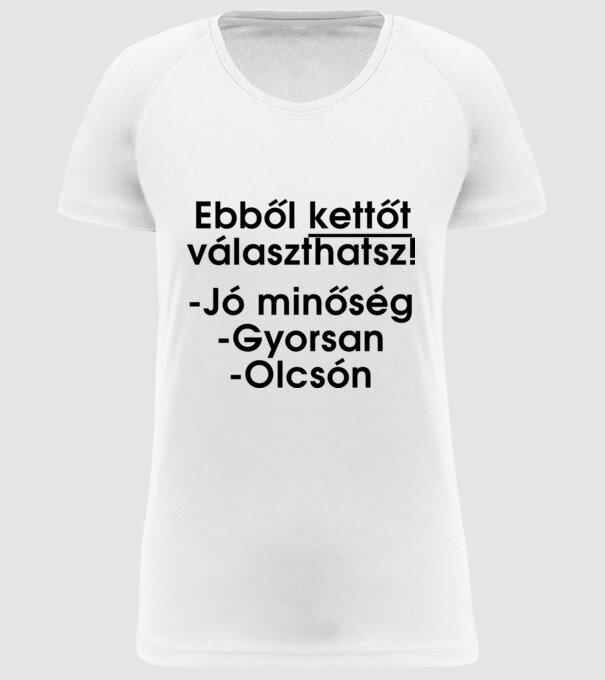  minta fehér pólón