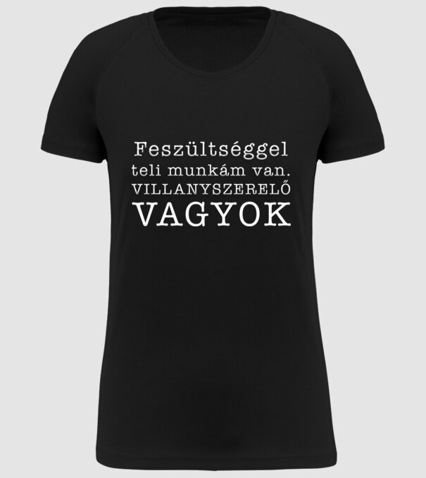  minta fekete pólón