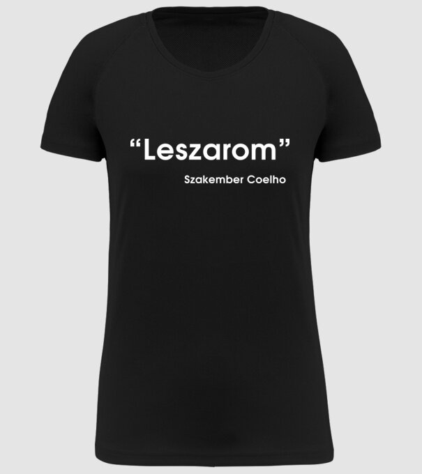  minta fekete pólón