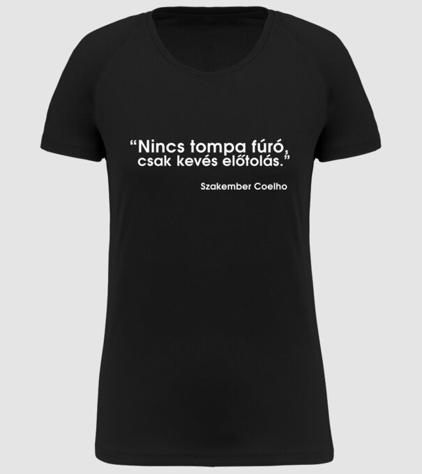  minta fekete pólón