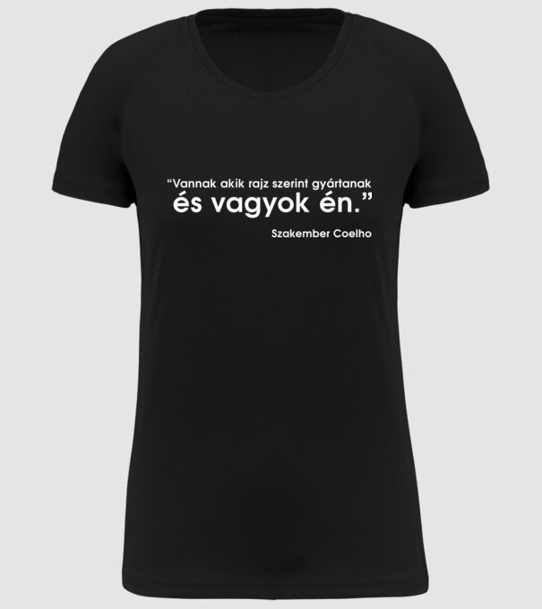  minta fekete pólón