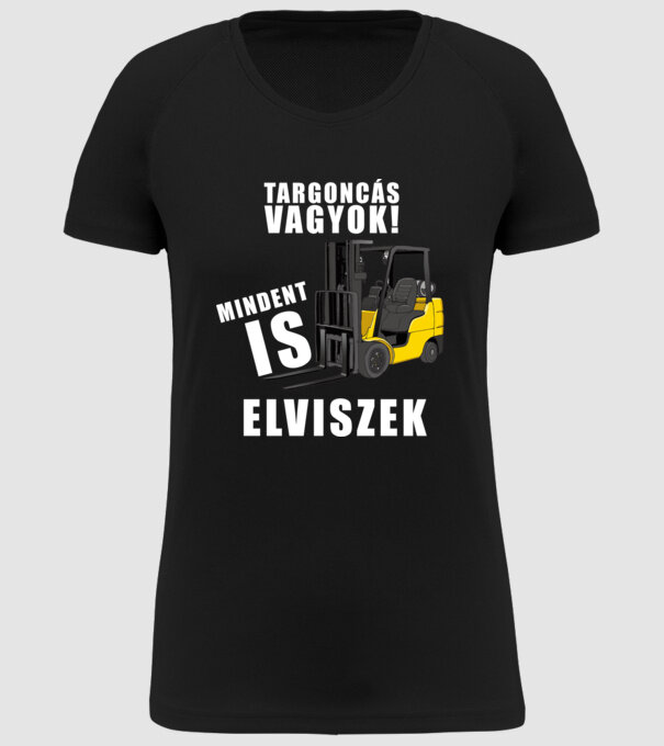 minta fekete pólón