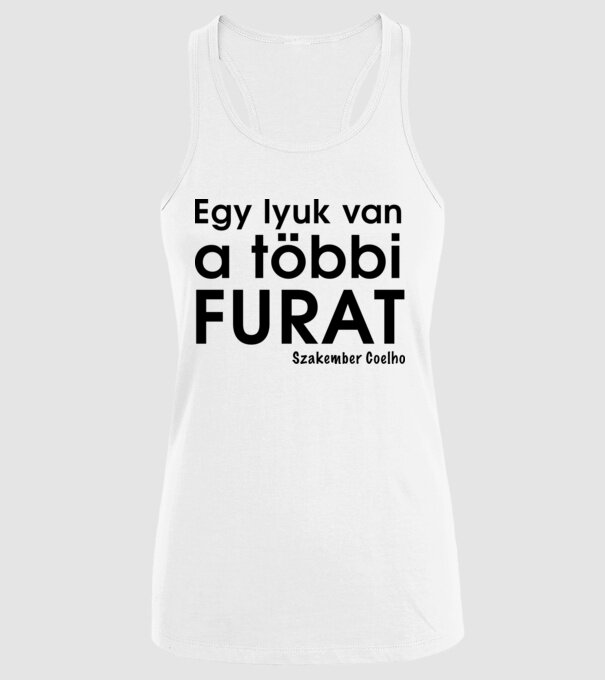  minta fehér pólón