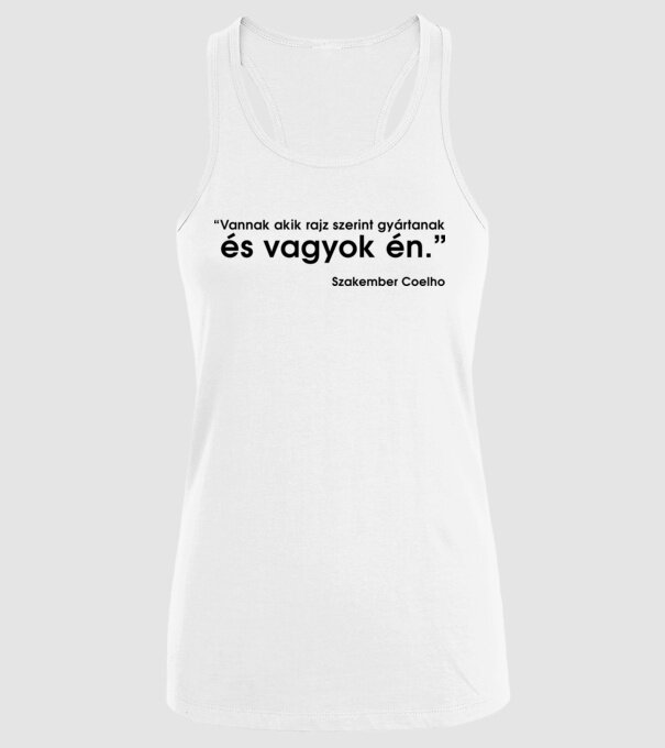 minta fehér pólón