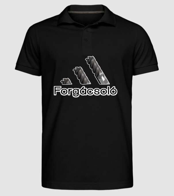  minta fekete pólón