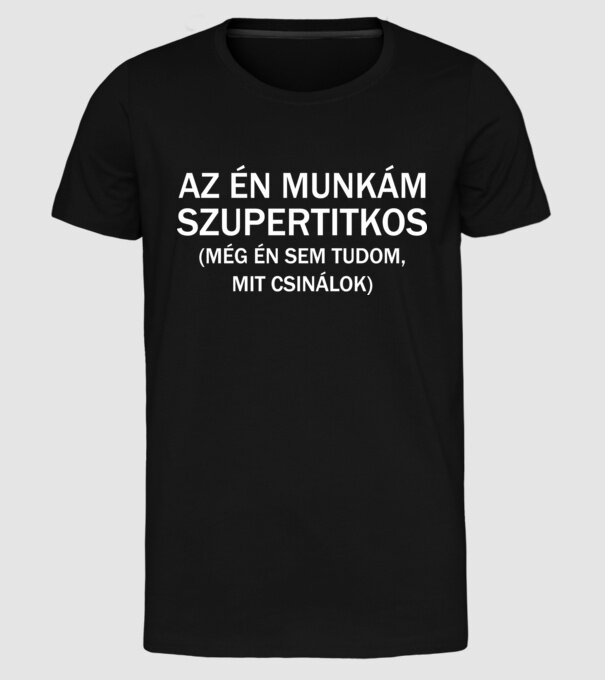  minta fekete pólón