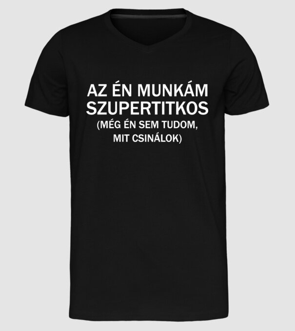  minta fekete pólón