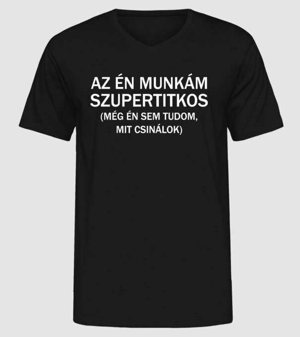  minta fekete pólón